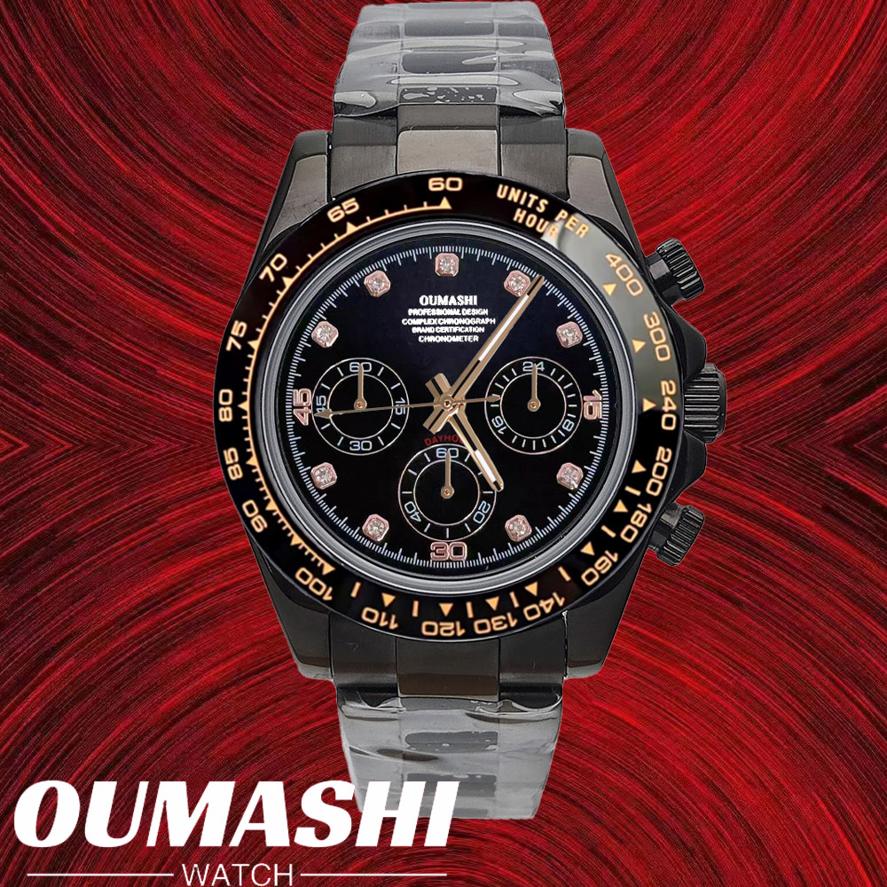 Leather Bracelet - Zegarki VK63 39,3 mm Luksusowy Zegarek
