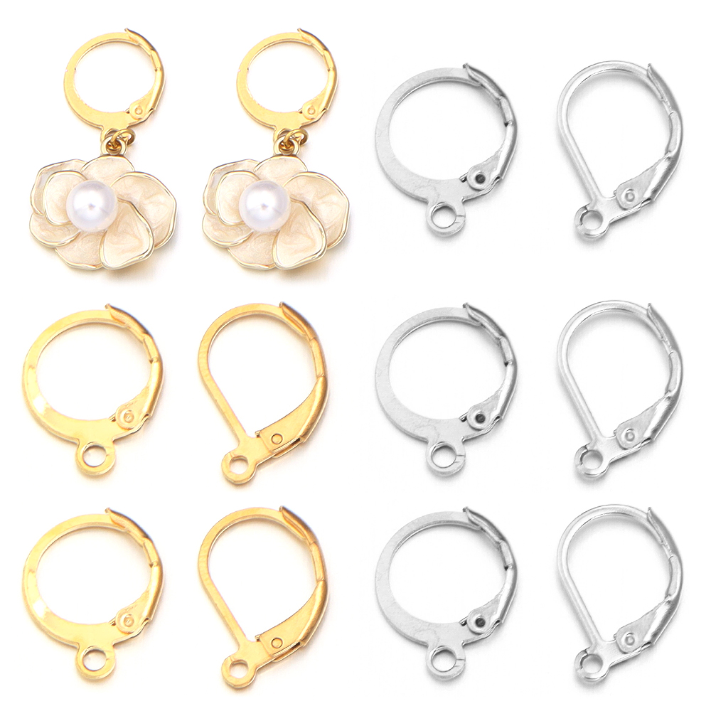 Hoop Earrings - 20 sztuk/partia Haczyki do kolczyków ze
