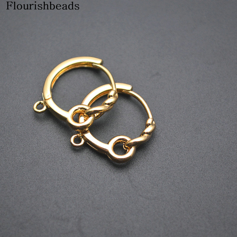 30 szt. Skręcone Okrągłe Kółka – Hoop Earrings recenzja i cena