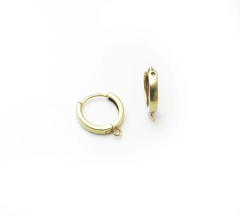 10 szt. Mosiężne Oczka do Kolc – Hoop Earrings recenzja i cena