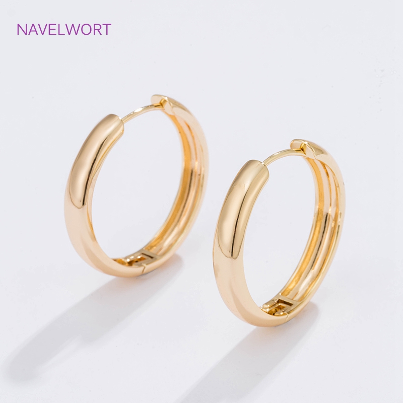 6 Rozmiarów Pozłacane Kolczyki – Hoop Earrings recenzja i cena