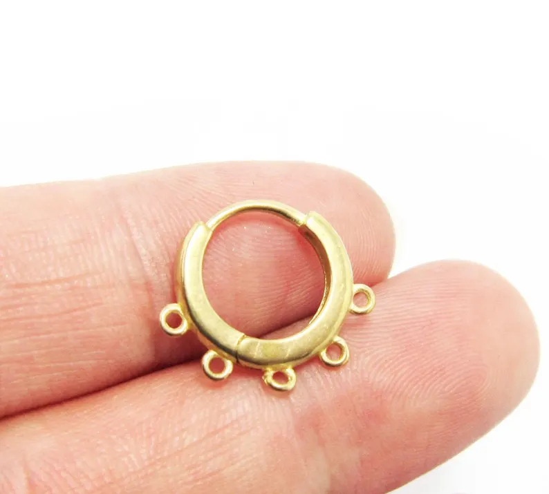 10 sztuk mosiężnych obręczy do – Hoop Earrings recenzja i cena
