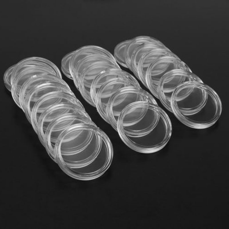 100 przezroczystych okrągłych  – Collectors Coins Jewelry & Watches Of Smithtown Reviews recenzja i cena