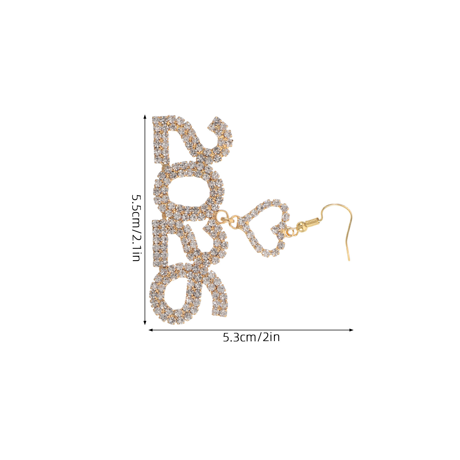 1 para noworocznych kolczyków  – Eve Jewelry & Watches Distribuidor Oficial Rolex Buenos Aires recenzja i cena