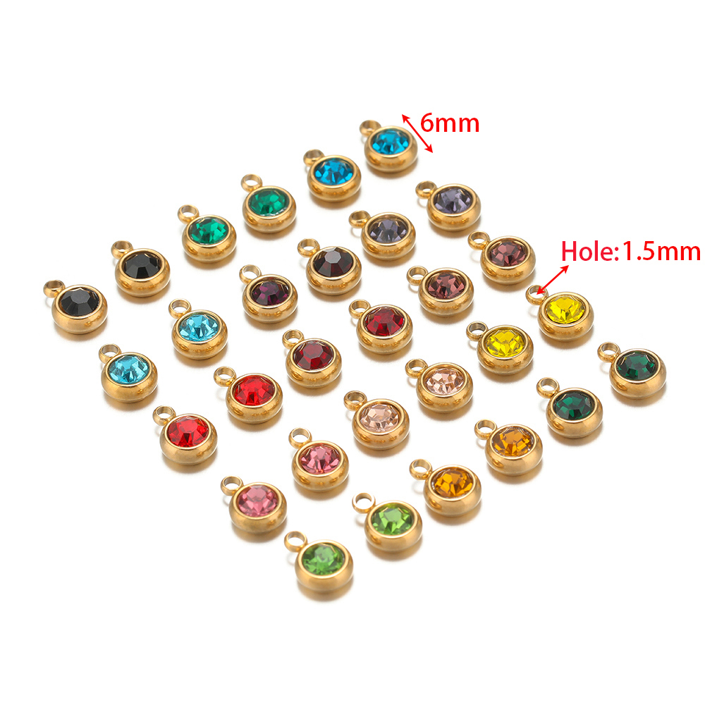20 szt. Zawieszek z Cyrkoniami – Hoop Earrings recenzja i cena