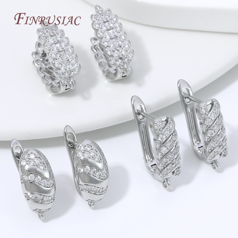 Złote kolczyki koła (huggie) z – Hoop Earrings recenzja i cena