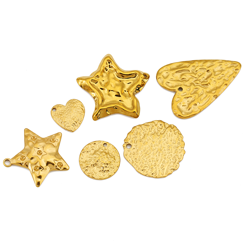 4 szt. Okrągłe zawieszki ze st – Hoop Earrings recenzja i cena