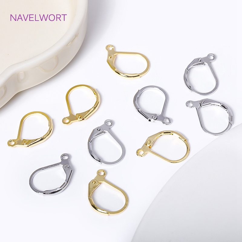 Modne francuskie kolczyki z dź – Hoop Earrings recenzja i cena